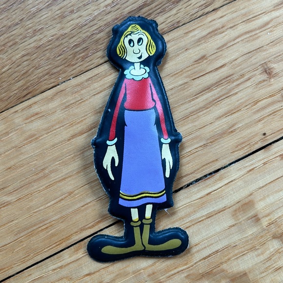 Vintage 1974 Popeye King Features Cartoon Characters “Puffed” Plastic Magnets - Picture 5 of 11